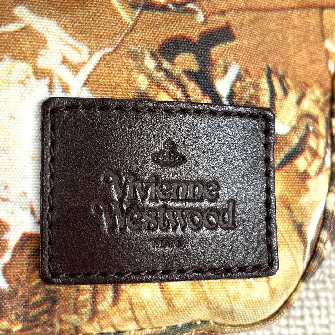 ヴィヴィアンウエストウッド ウエストバッグ/ボディバッグ キャンバス オーブ