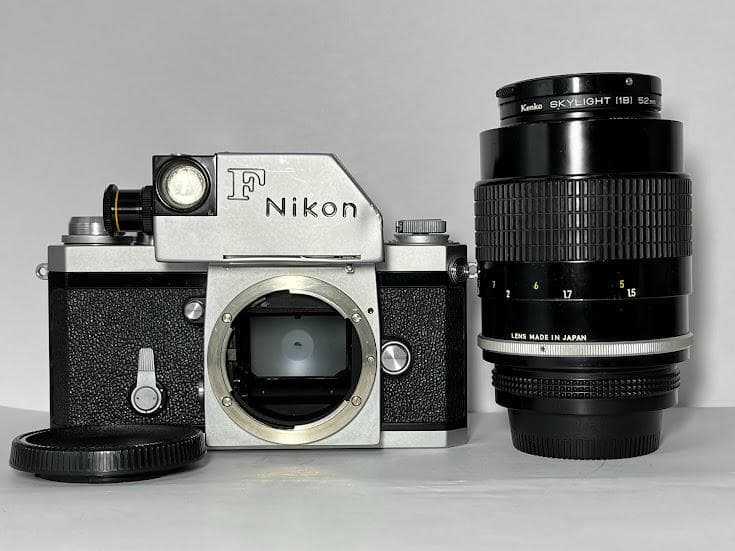 ★良品★ニコン F 初期型富士山 /非Ai NIKKOR 135mm F2.8