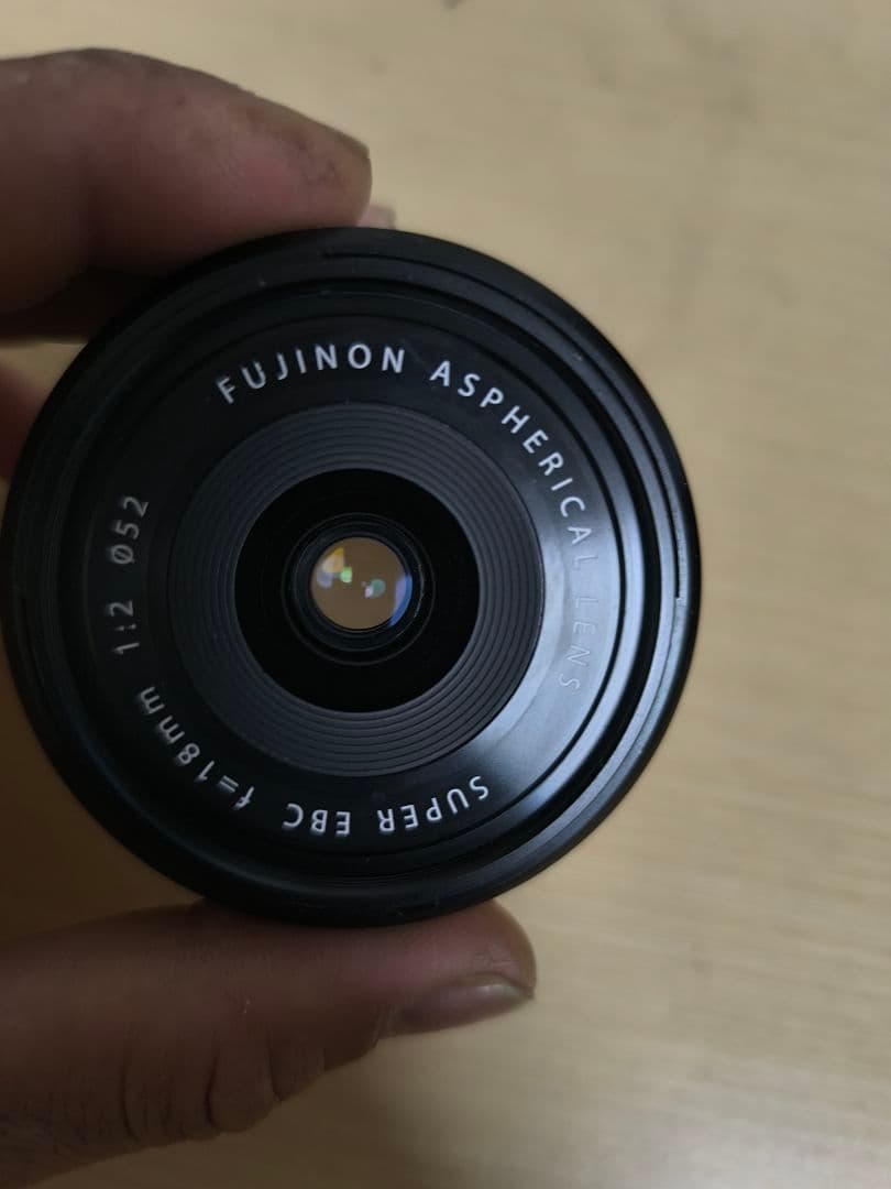 FUJIFILM XF18mm F2レンズ