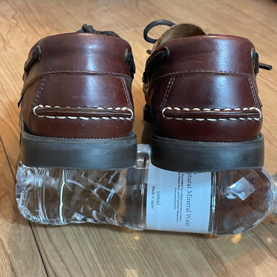 中古　パラブーツ　6 バース ブラウン　アメリカ Paraboot　0720