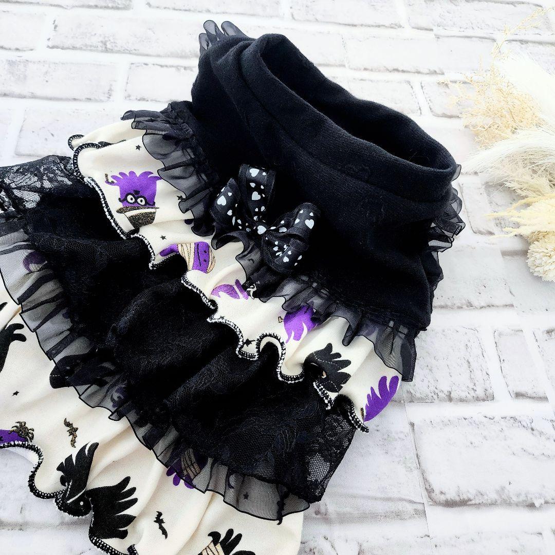 ぴーち様❤️ハロウィン♡たこさんウィンナー♡ティアードワンピ♡ハンドメイド犬服