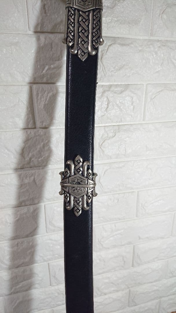 稀少 DENIX ブラック・バート 海賊サーベル 95cm シルバー 模造刀
