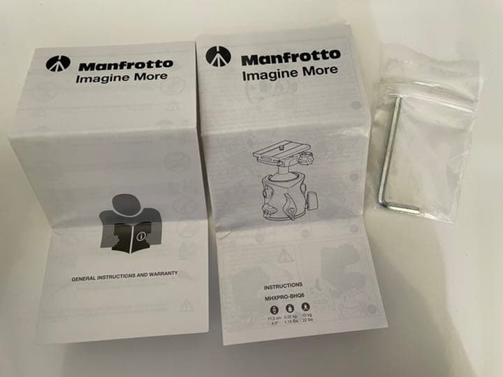 マンフロット MHXPRO-BHQ6 雲台　送料無料