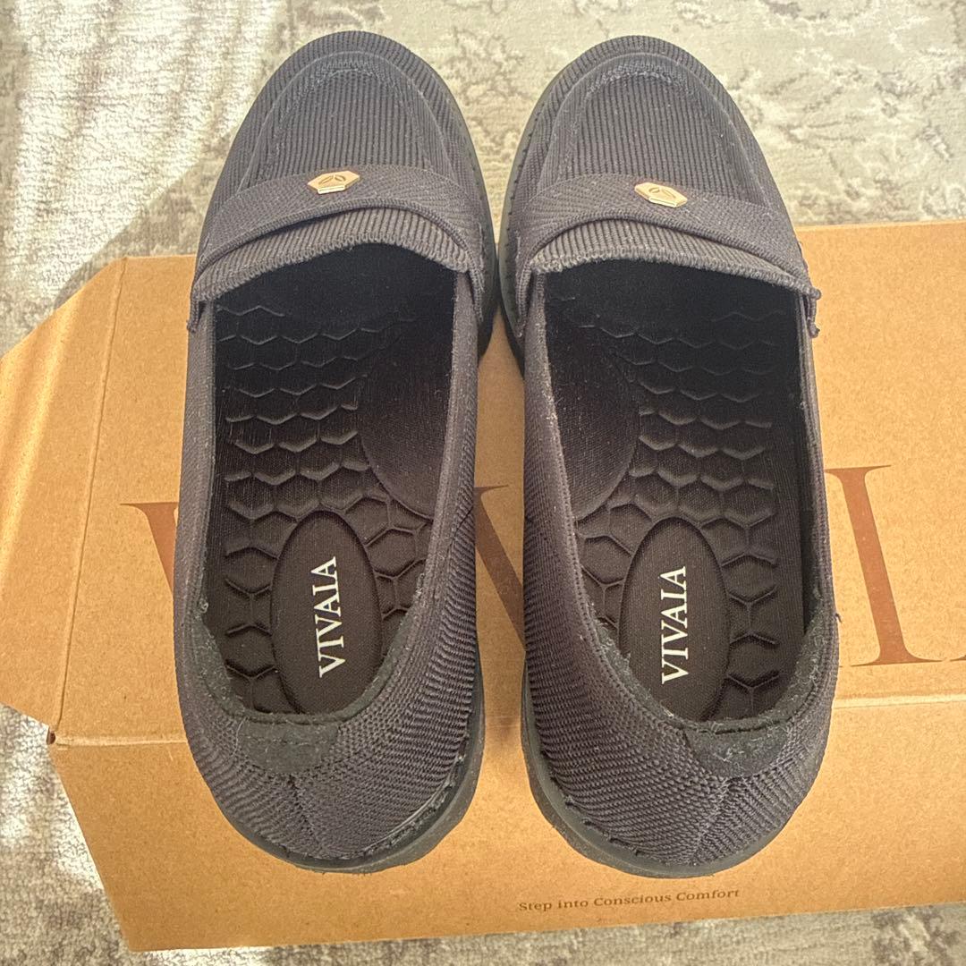 VIVAIA ブラック ローファー39.5