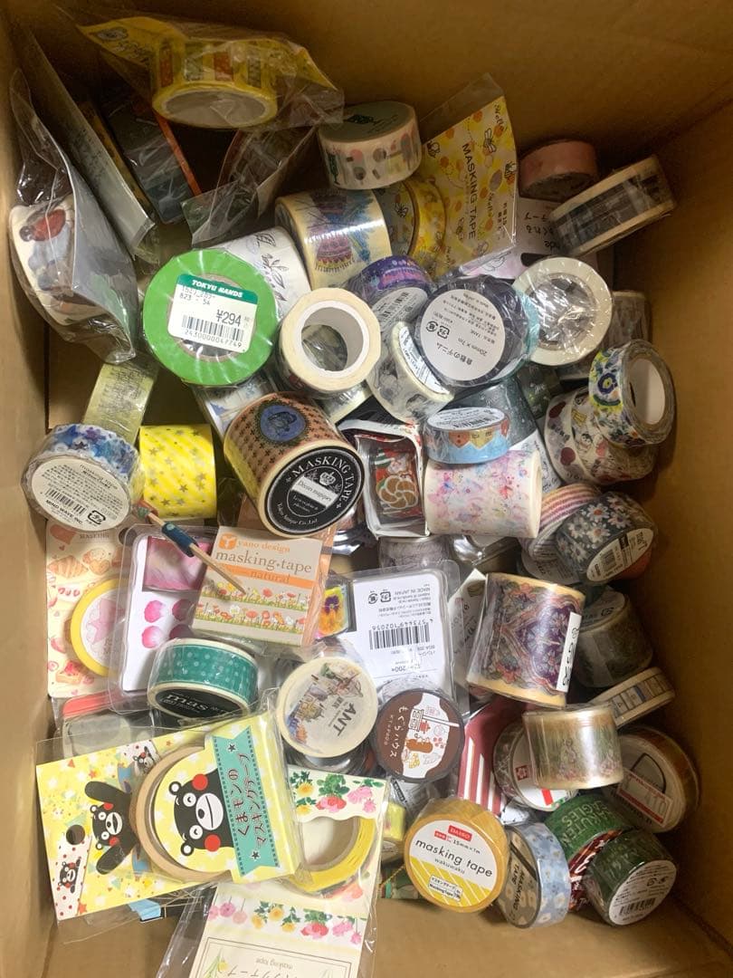 [おまとめ専用]80サイズ新品詰め&60サイズ中古マスキングテープ