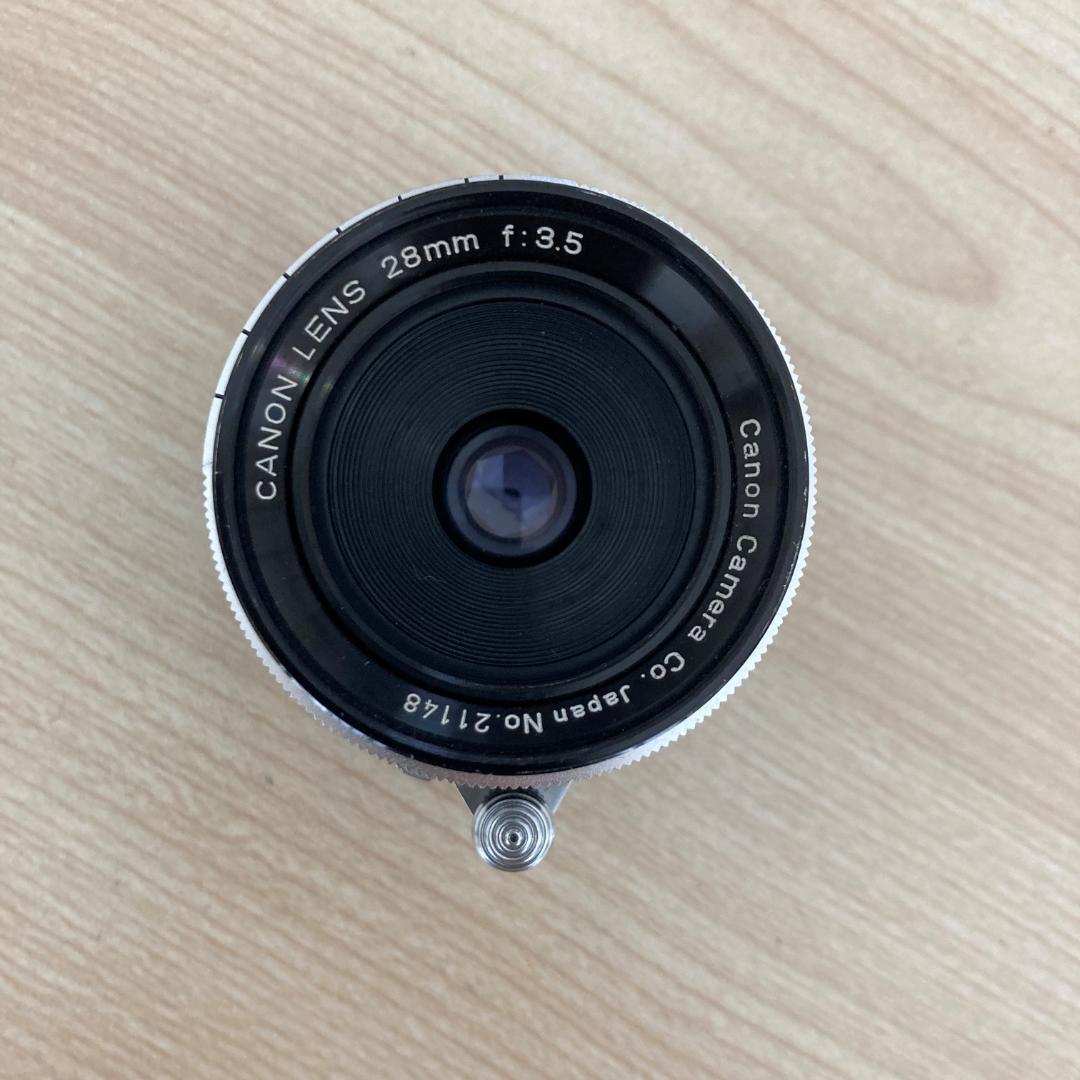 キヤノン 28mm F3.5（Lマウント）