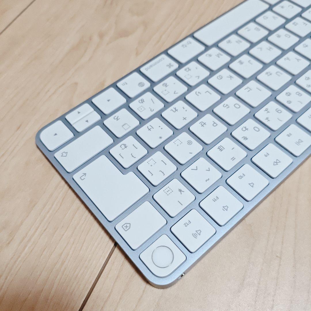 非売品 Magic keyboard Touch ID ブルー色 純正品
