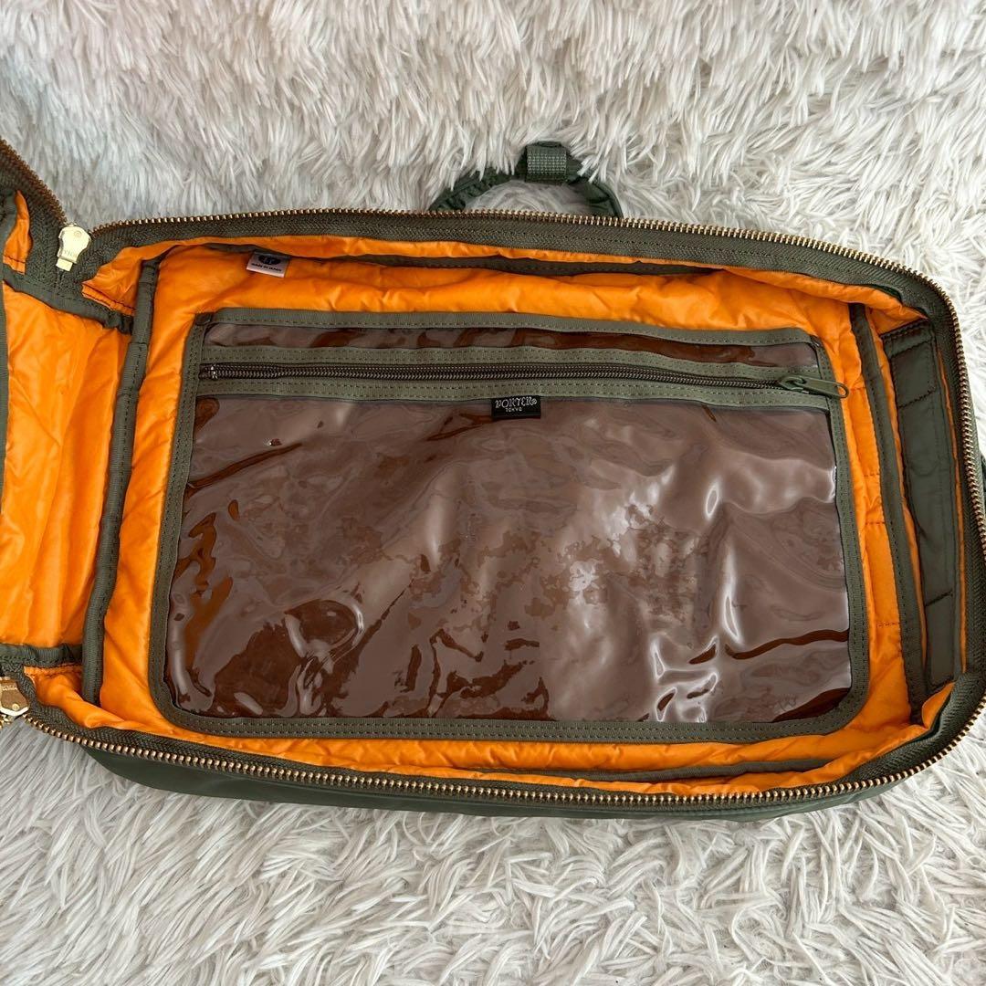 PORTER ポーター タンカー 3way ビジネスバッグ セージグリーン