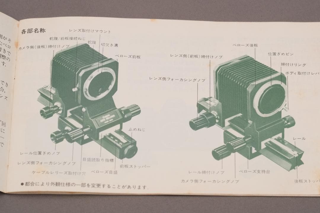 キャノン マクロフォトレンズ 35mm RMS&FDマウント ベローズセット