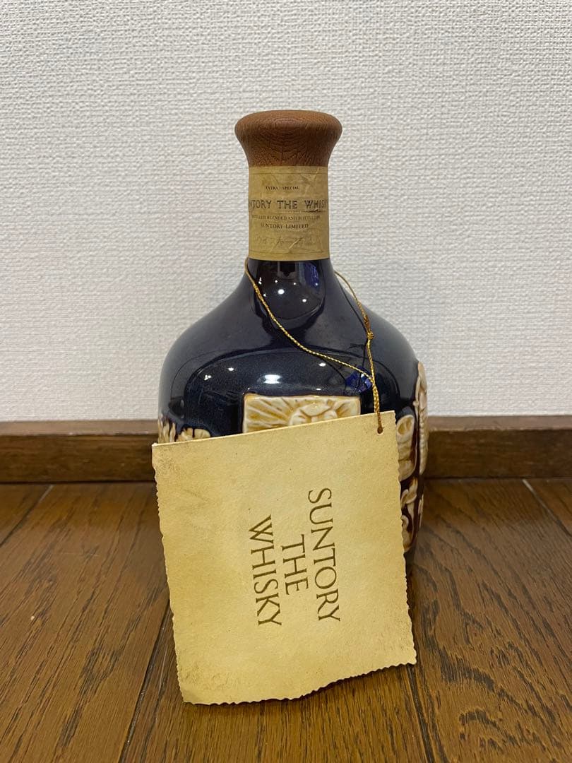 SUNTORY THE WHISKY 有田焼 未開栓 木箱・タグ付