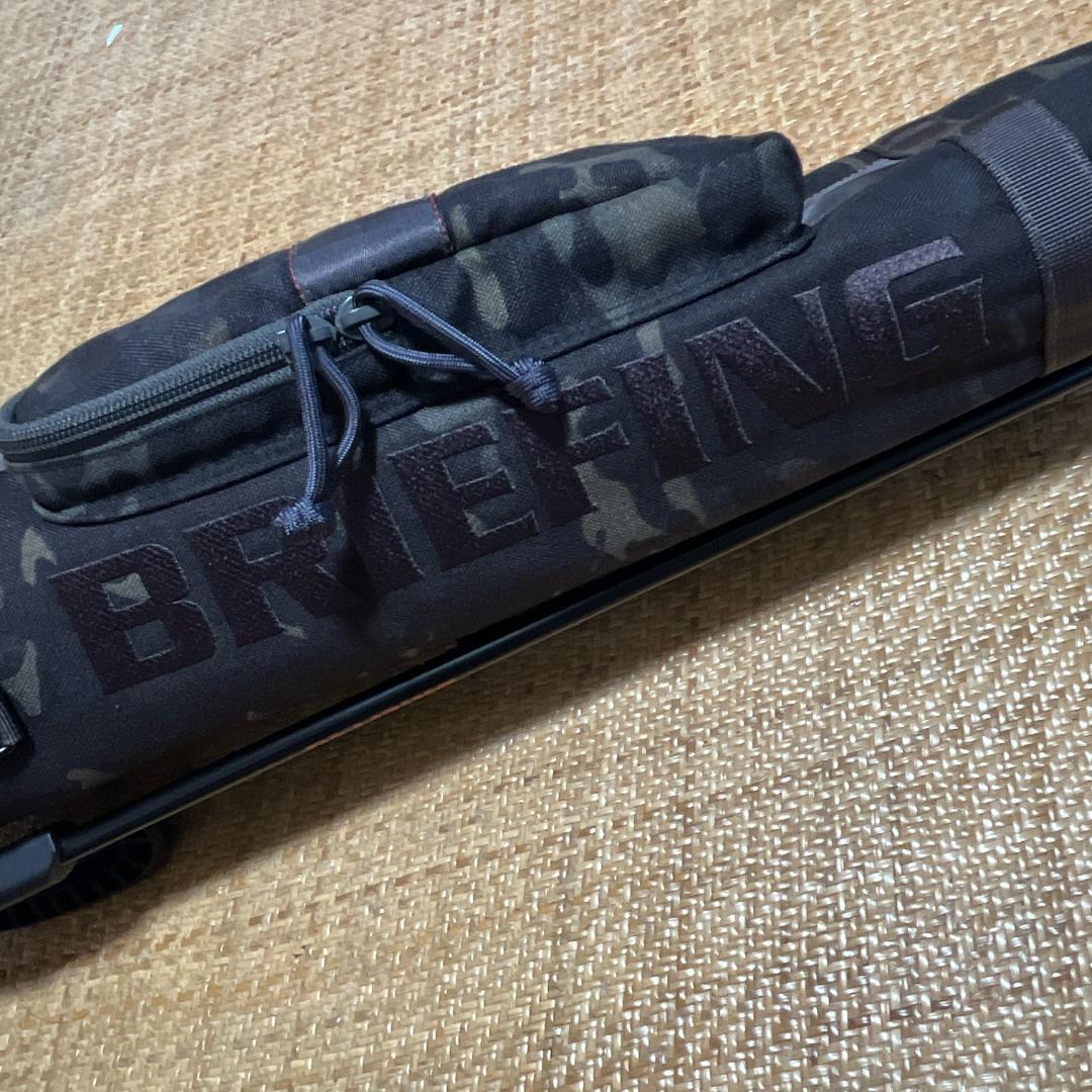 BRIEFING SELF STAND CARRY／MULTICAM BLACK