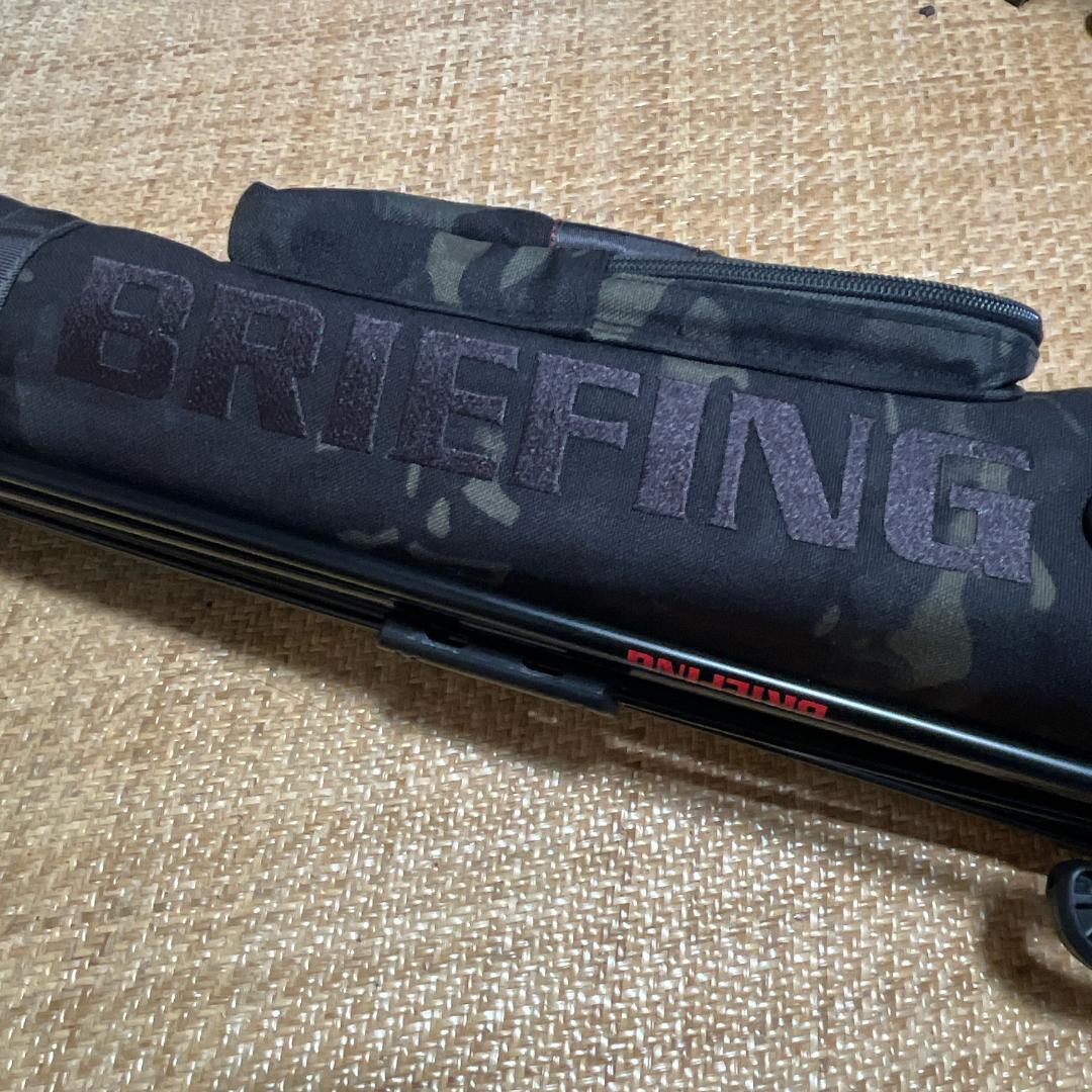 BRIEFING SELF STAND CARRY／MULTICAM BLACK