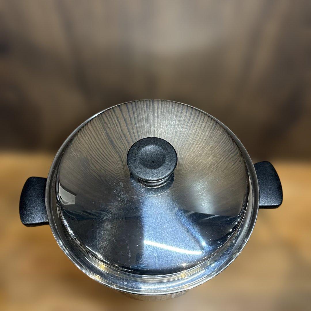 18/8ステンレス アムウェイ クイーン 10L シチューパン