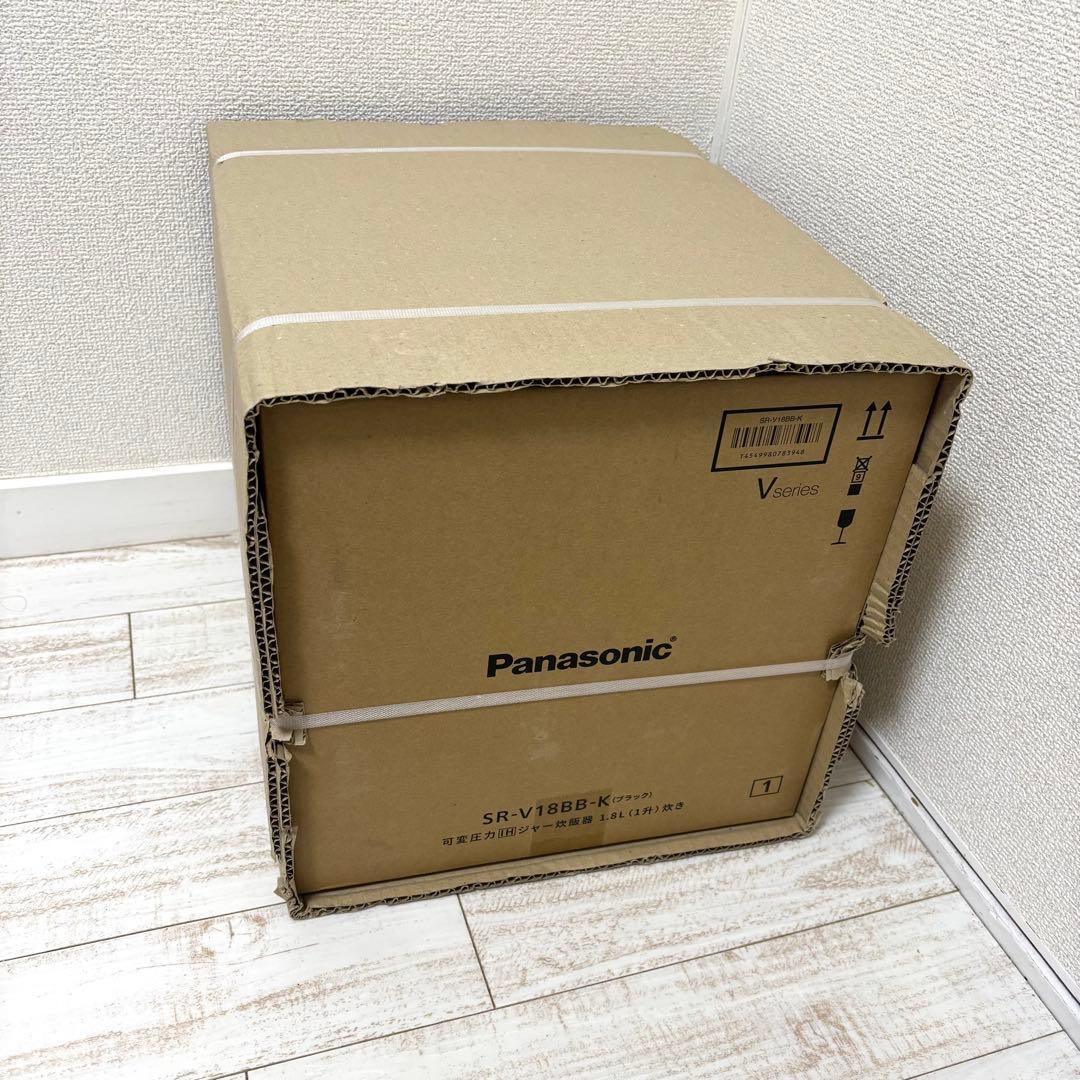 パナソニック炊飯器 1升 最高峰モデル ビストロ 匠技AI SR-V18BB-K
