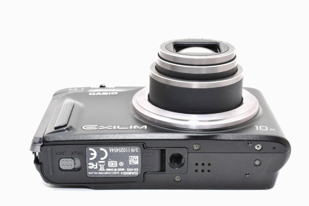 カシオ　CASIO EXILIM EX-H15 ブラック 現状品 ＃A380