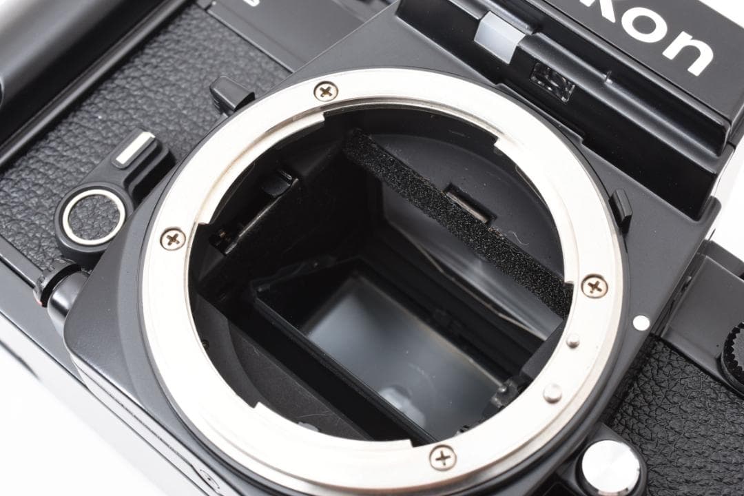 新品級 NIKON FA ブラック フィルムカメラ　モルト新品交換済 B332