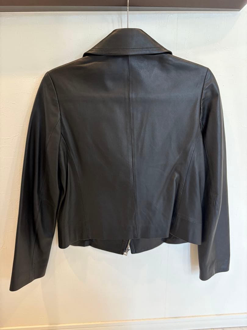 ◼︎ PaulSmith ポールスミス　ラムレザーライダースジャケット　Mサイズ