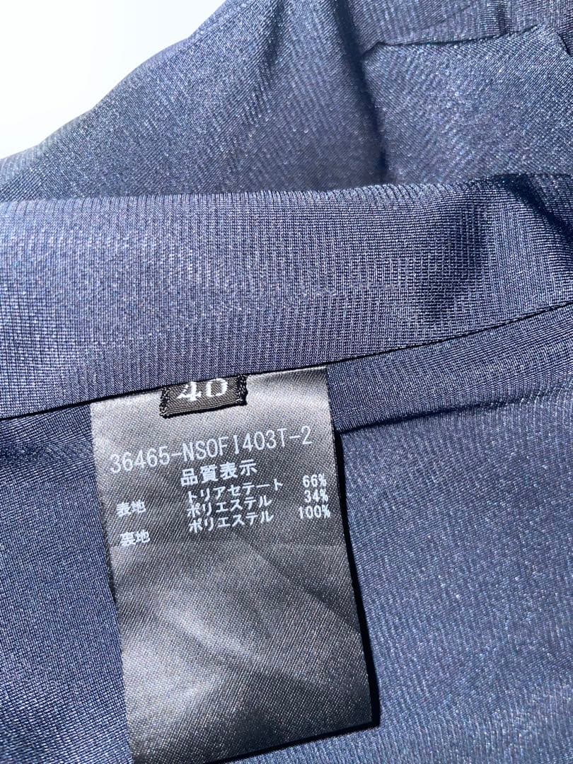 フォクシーNY ワンピースミッドナイトブルー　40