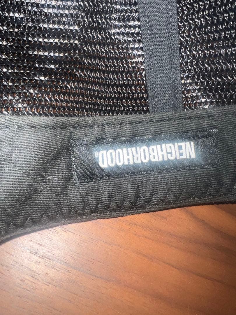 NEIGHBORHOOD WIND AND SEA メッシュキャップ黒