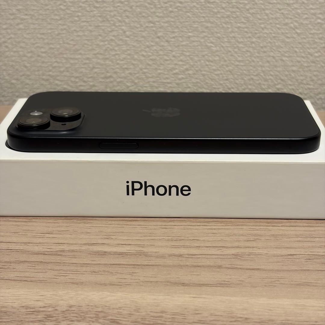 【極美品】iPhone15 128GB ブラック SIMフリー