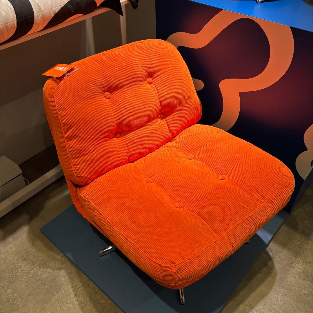 新品◎未開封 回転パーソナルチェア ディヴリンゲ イケア IKEA オレンジ