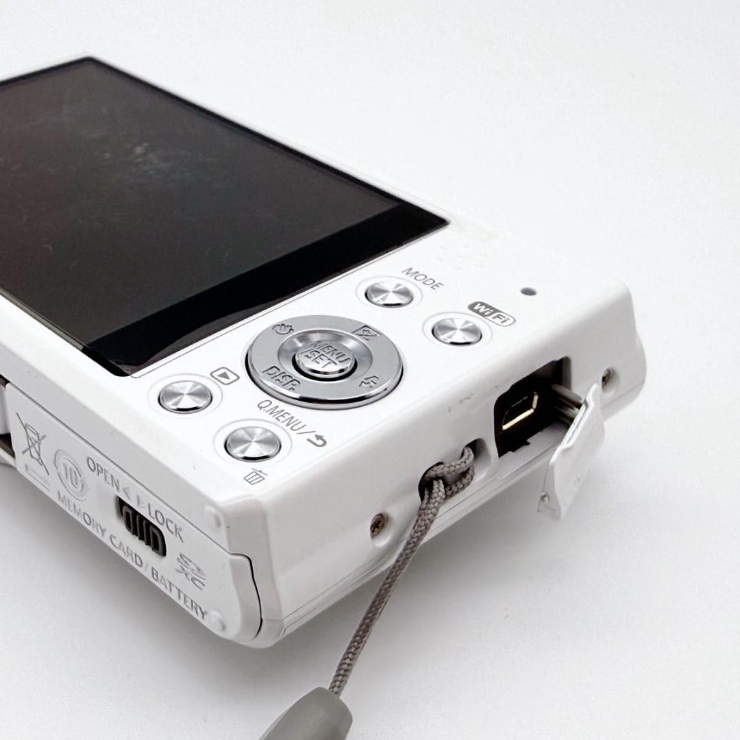 【極美品】Panasonic LUMIX DMC-SZ8 ホワイト WiFi搭載