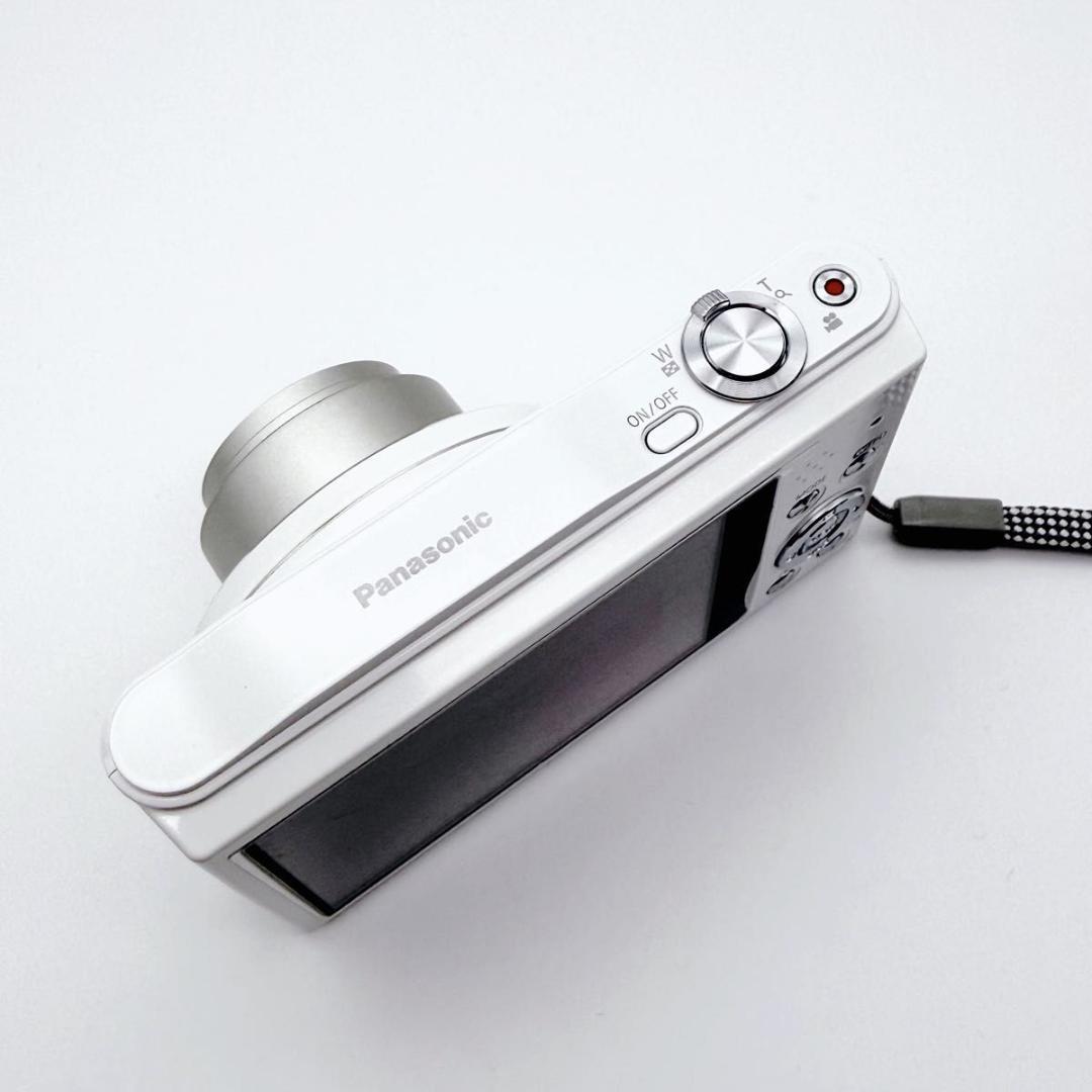 【極美品】Panasonic LUMIX DMC-SZ8 ホワイト WiFi搭載