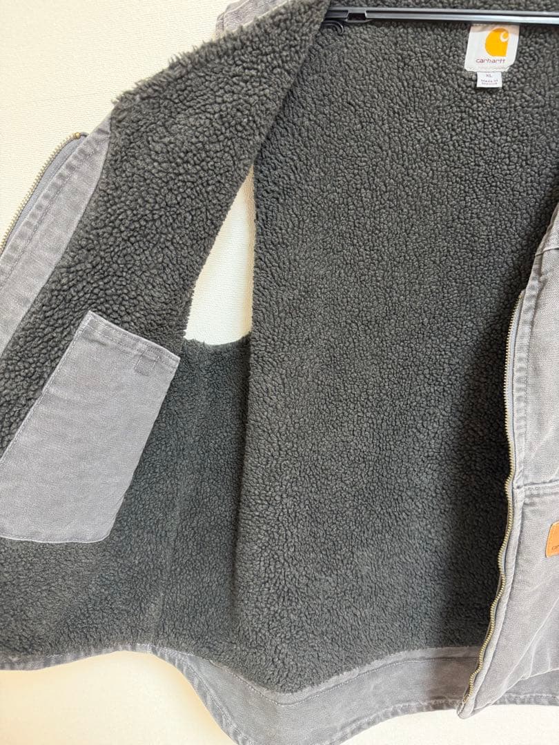 Carhartt カーハート　ダックベストXL グレー ベスト
