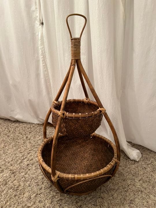 アジアン雑貨　かご