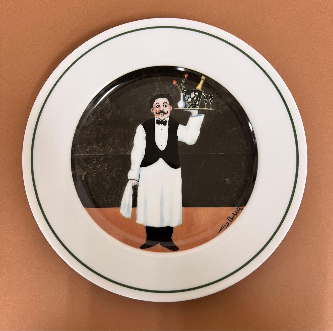 ウィリアムズソノマ プレート 6枚 日本製 ソムリエ柄 未使用 食器