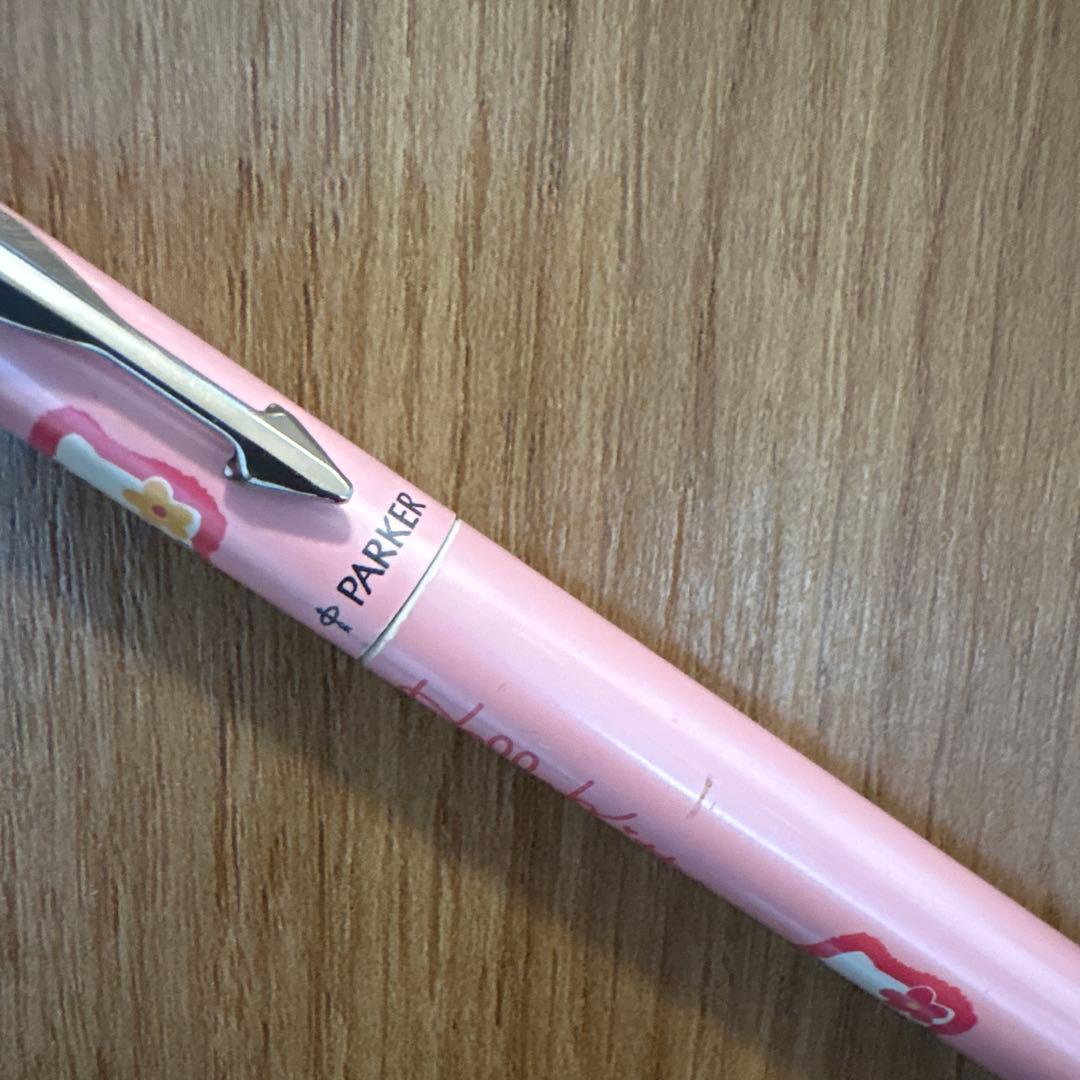 超希少　Parker ボールペン　ハローキティ　万年筆　90年代　平成レトロ