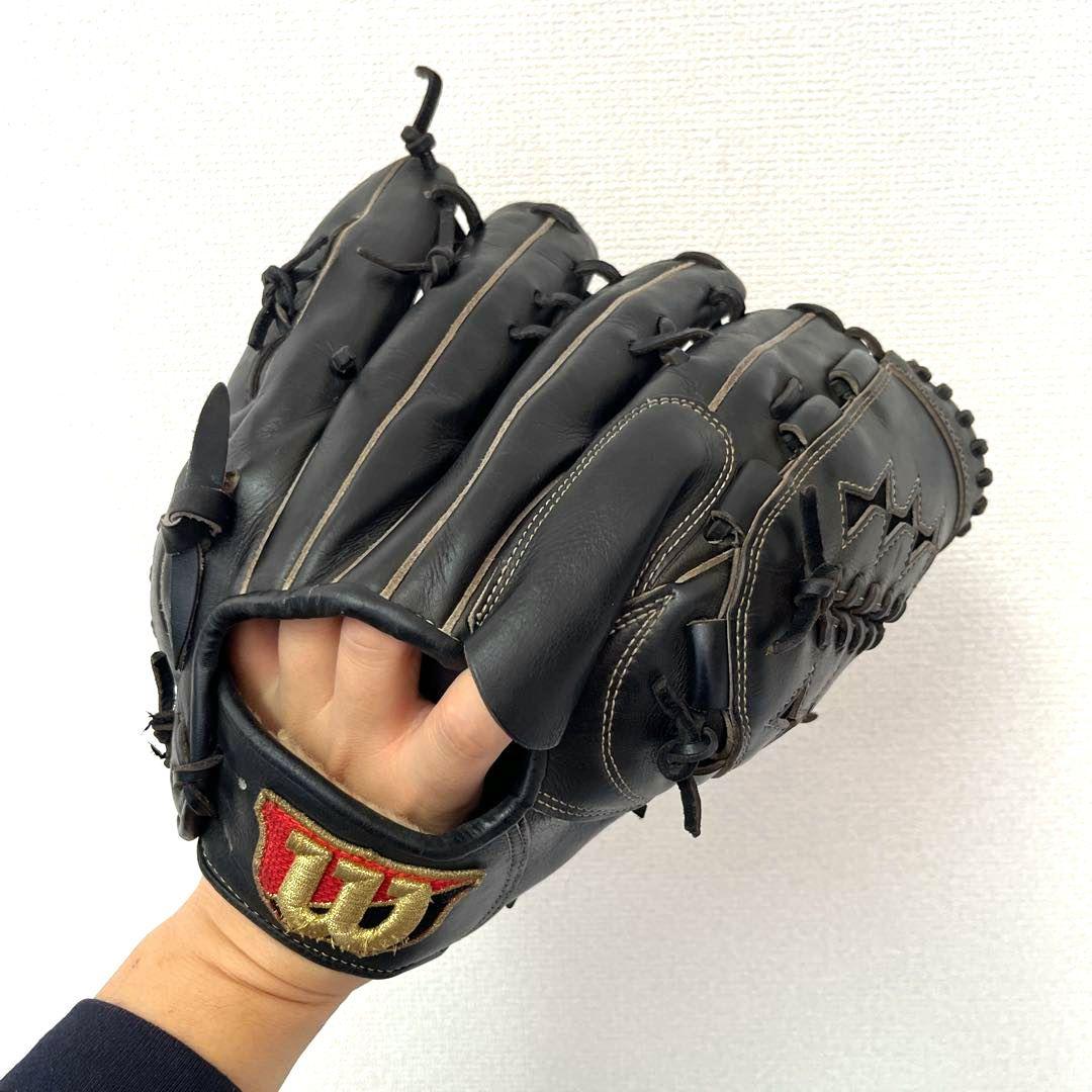 757 ウィルソン スタッフ 型抜群 即戦力 硬式 投手用グローブ