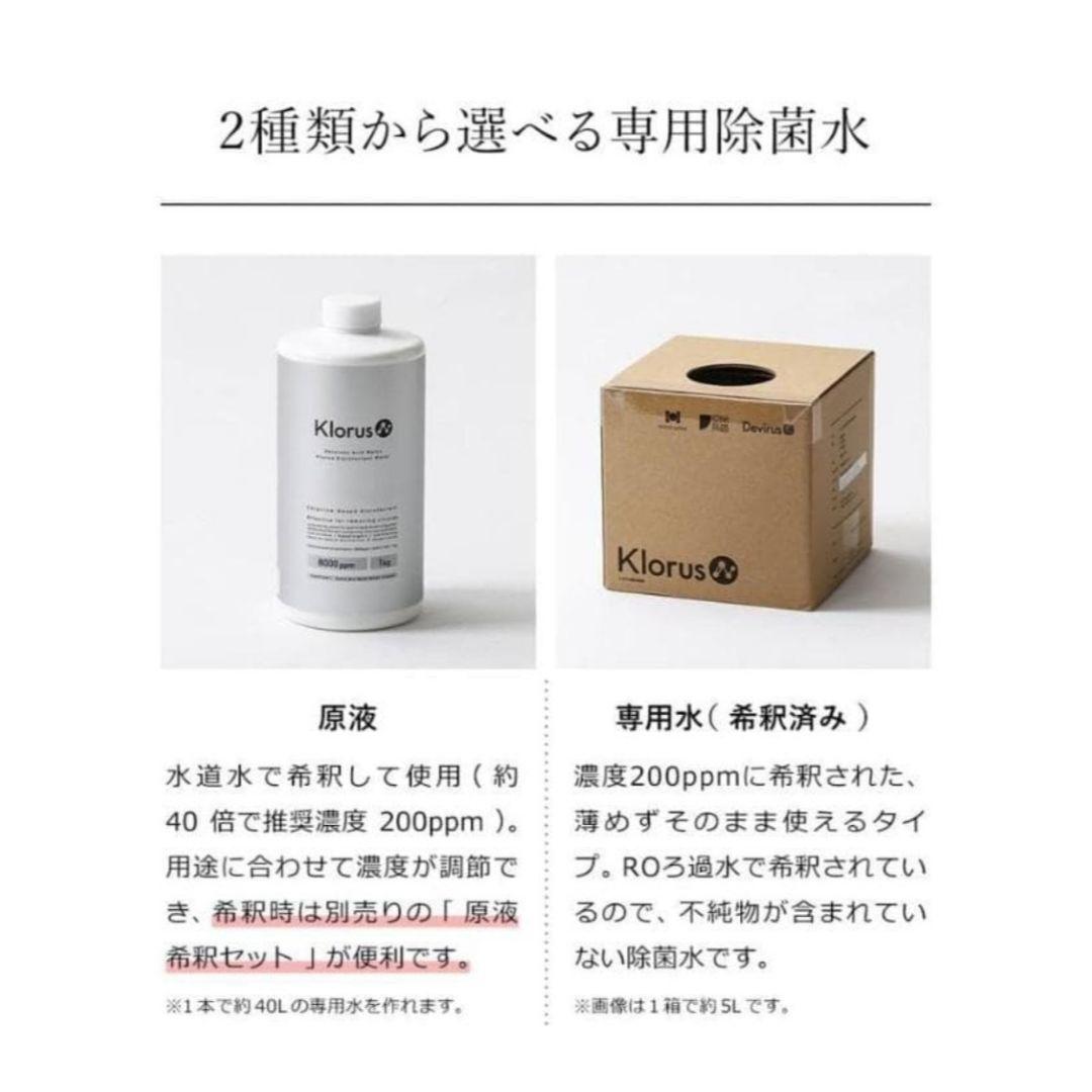 【新品未開封】空間除菌デバイス「Devirus AC 1500」本体