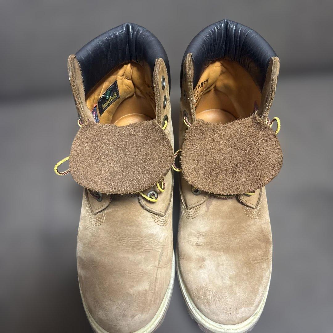 Timberland プレミアムベージュ ハイカットブーツ