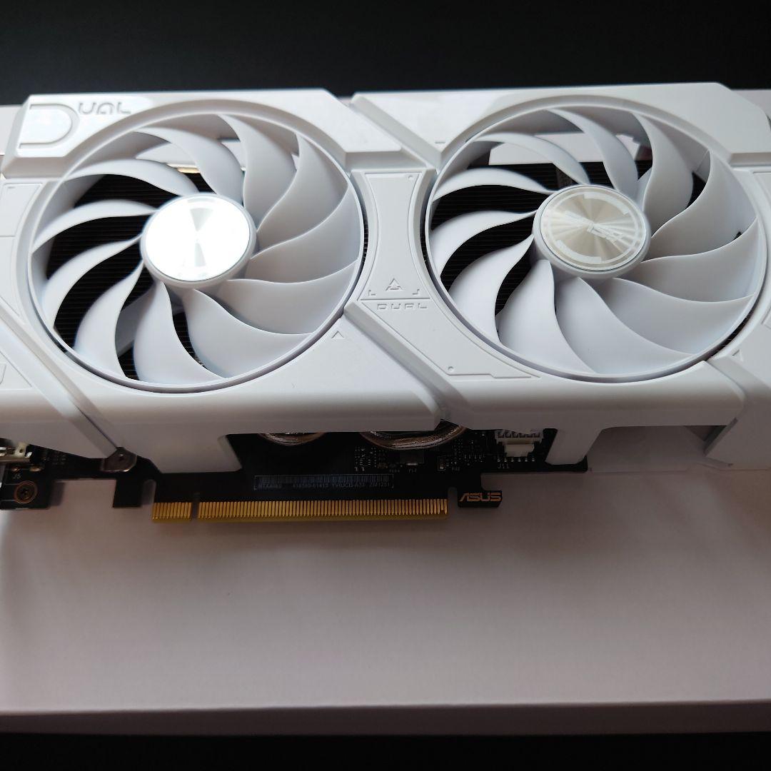 グラフィックボード・グラボ・ビデオカード Dual GeForce RTX 4060 EVO White OC 8GB
