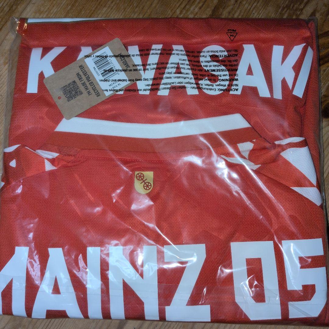 川崎颯太【新品】Sサイズ【公式】マインツ 24番 川崎颯太 ホームユニフォーム