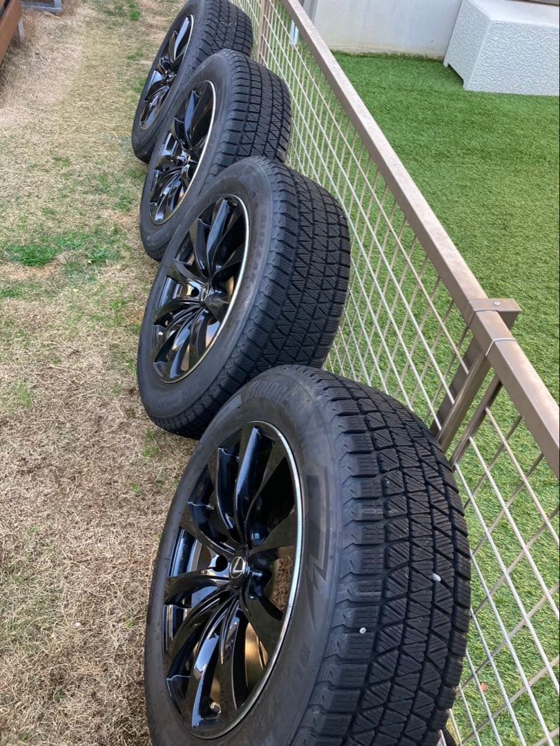 レクサスNX RXスタッドレスタイヤホイール 235/60/18ブリヂストン