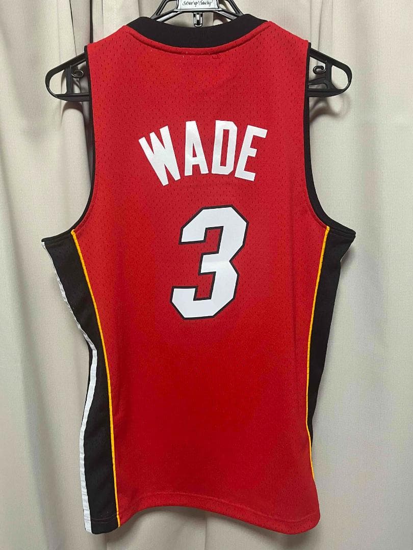 ミッチェルアンドネス マイアミヒート ドウェイン ウェイド ジャージ Mサイズ