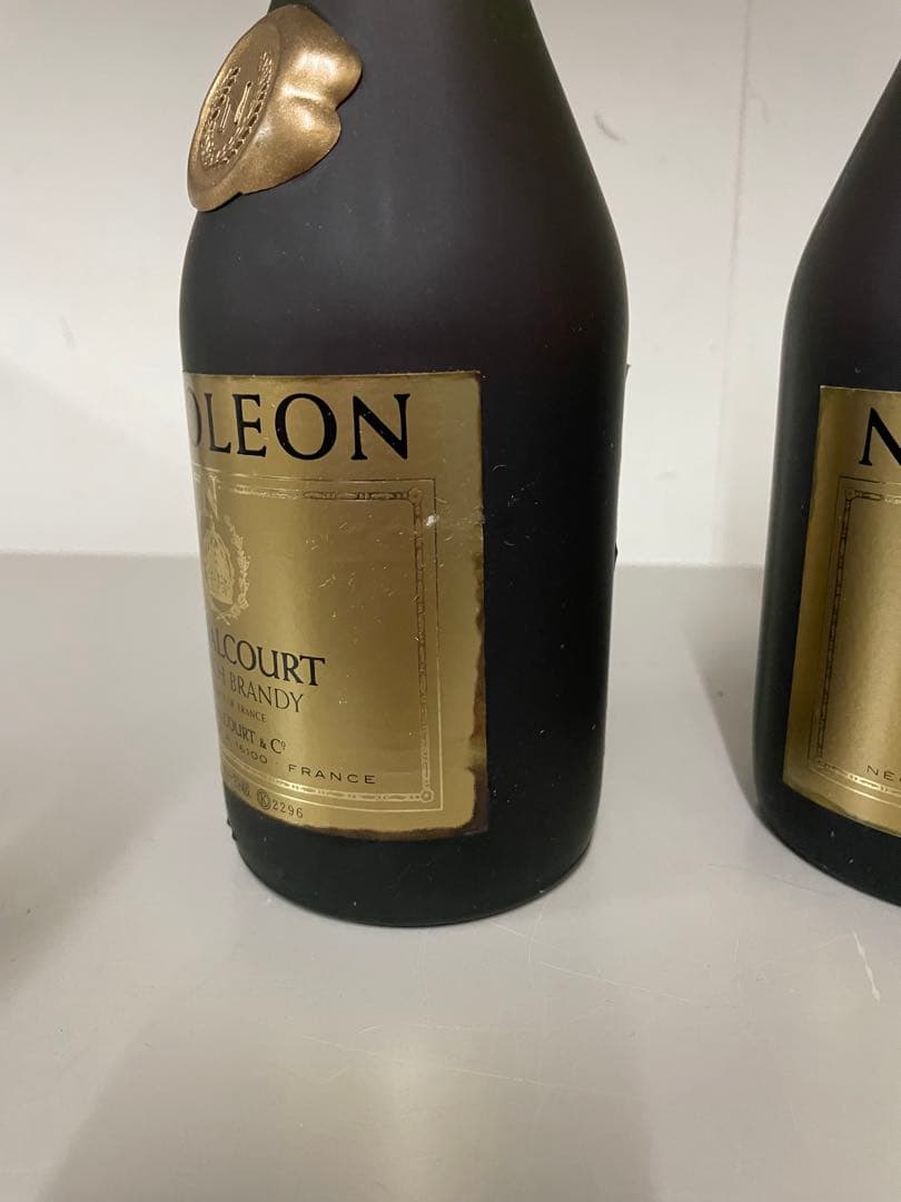 ②未開封 ナポレオン ブランデー 4本売り 古酒 お酒