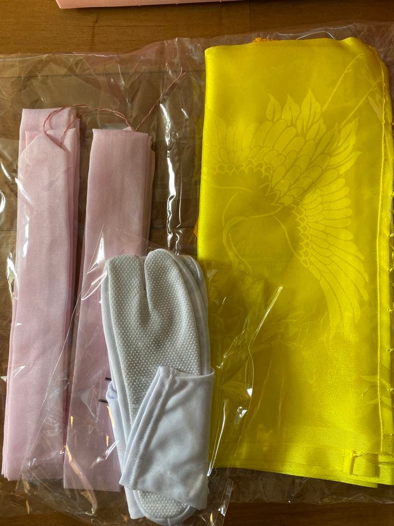 七五三　着物　7歳　女の子　四つ身着物　フルセット