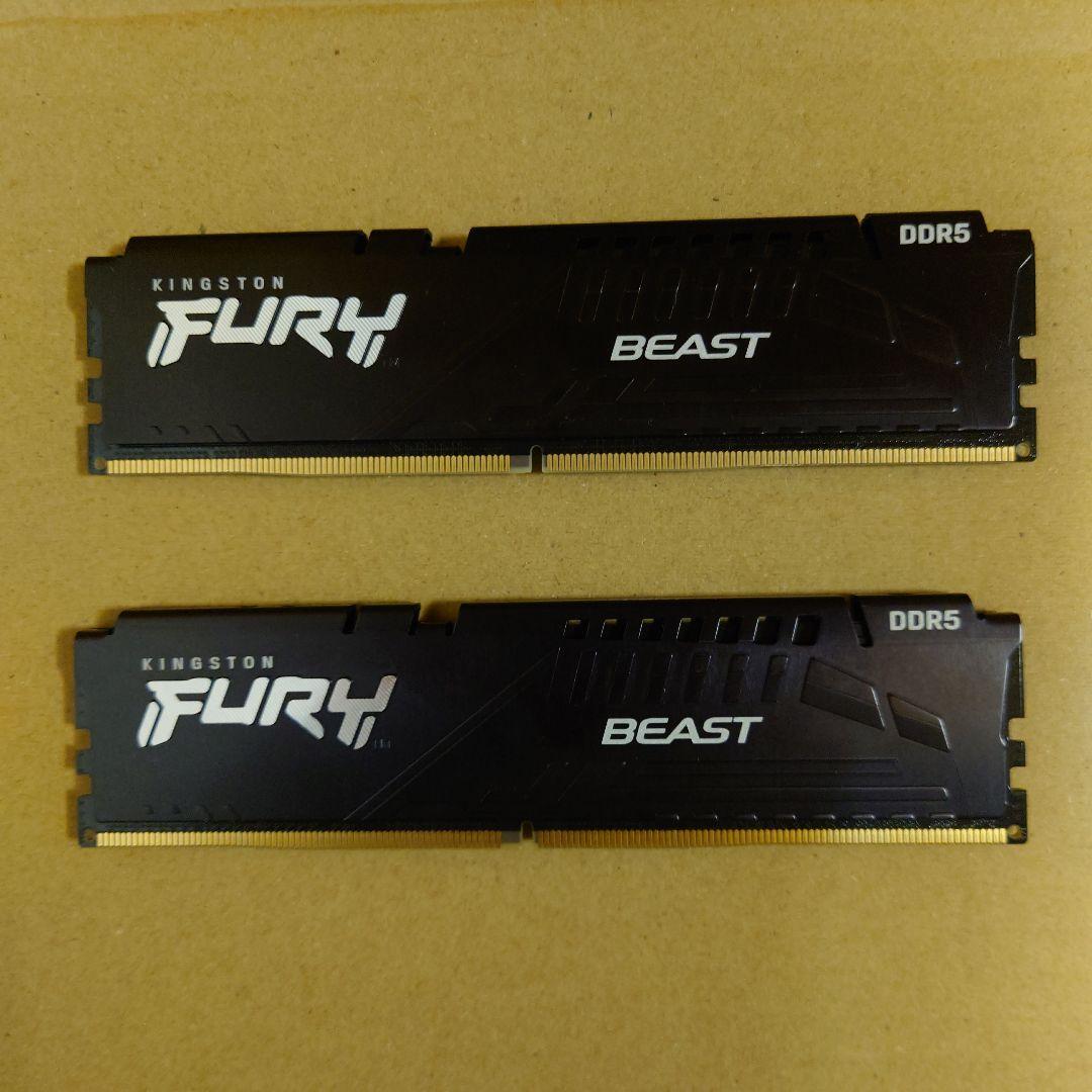 KINGSTON DDR5 メモリー 32GB (16GB*2)5200