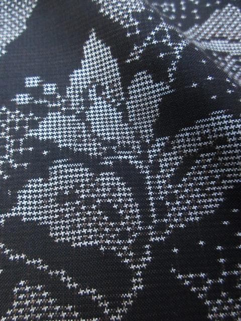 新古品！純泥染＊７マルキ＊本場奄美大島紬＊祝義満＊高級＊着物＊１６４ｃｍ＊裄６８