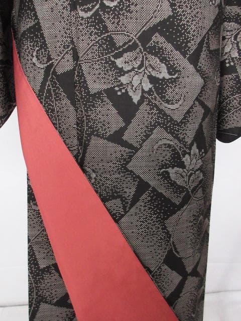 新古品！純泥染＊７マルキ＊本場奄美大島紬＊祝義満＊高級＊着物＊１６４ｃｍ＊裄６８