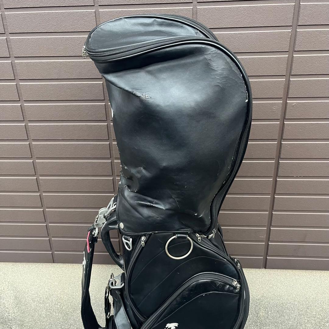 【大人気】OAKLEY オークリー SKULL キャディバッグ 3点式　ブラック