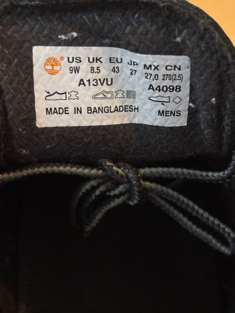 Timberland CLASSIC OX 防水ブーツ 27cm