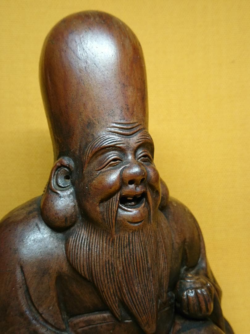 【美品】仏教美術　人形　陶器　骨董　置物　インテリア　工芸品　美術品　A3060