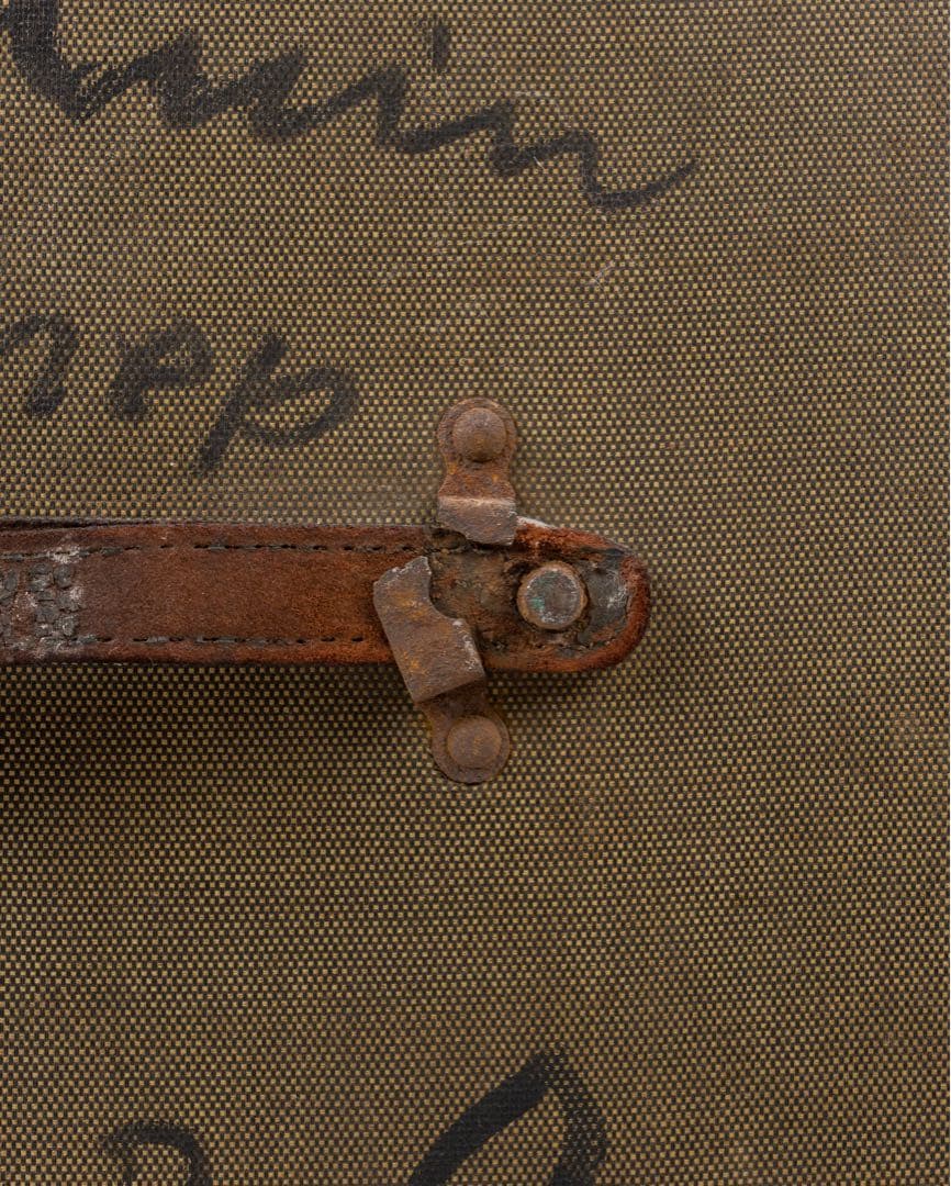 40’s フレンチヴィンテージ ウッドトランク ヴィンテージ家具