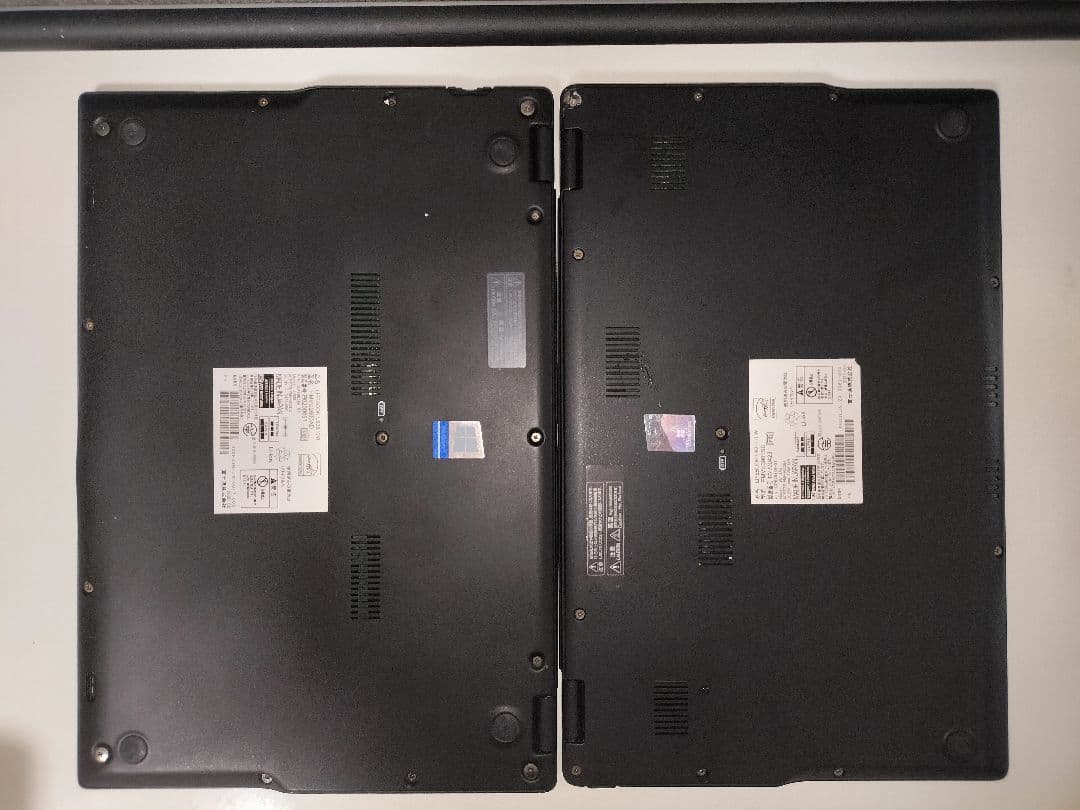 富士通 美品 corei7 第11世代 と 第8世代 計2台 起動ジャンク