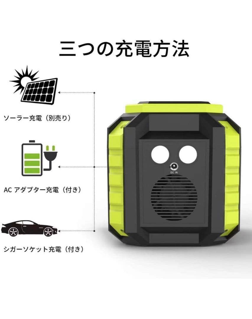 ポータブル電源 大容量 60000mAh/222Wh M440 小型