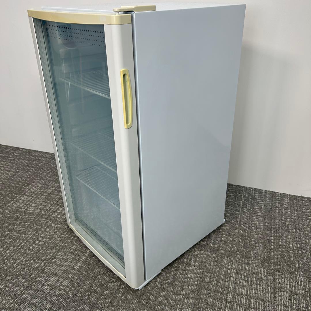 87業務用 冷蔵ショーケース オフィスコンビニ XW-105 左右開き 小型